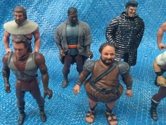 Robin Hood Prince Of Thieves Kenner Action Figure Lot Azeem Sheriff Little John