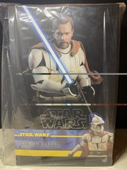 Hot Toys Star Wars Obi-Wan Kenobi The Clone Wars TMS095 *Near Mint Condition