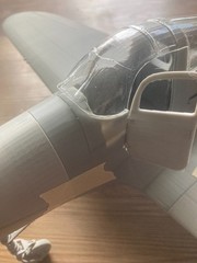 1:18 scale P-39 Airacobra Model Kit-Disassembled and Unpainted