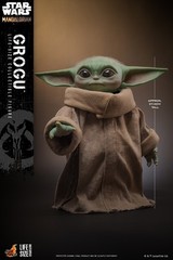 In Stock Hot Toys LMS015 Star Wars The Mandalorian 1:1 Grogu Life-Size Figure