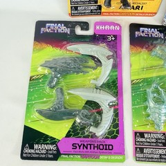 Final Faction Action Figure Weapons Alpha Khaan Amari Quake Synthoid Scourge F