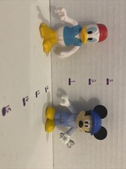 2016 Mattel Disney Car Mechanic Mickey Mouse & Donald Duck 3″ Action Figure
