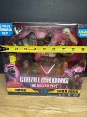 Godzilla x Kong The New Empire Kong vs Skar King 6” Action Figures NEW!