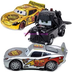 Disney Pixar Cars #95 Lightning McQueen Dinosaur Grey Diecast Car Model Toy Gift