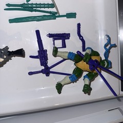 I Have 8 Complete Ninja Turtles the next mutation 1997 action figures