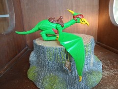 VTG TMNT CAVE TURTLE RALPH TUBULAR PTERODACTYL DINOSAUR INCOMPLETE PARTS ONLY