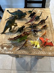 Toy Dinosaur Lot 17 All Sizes