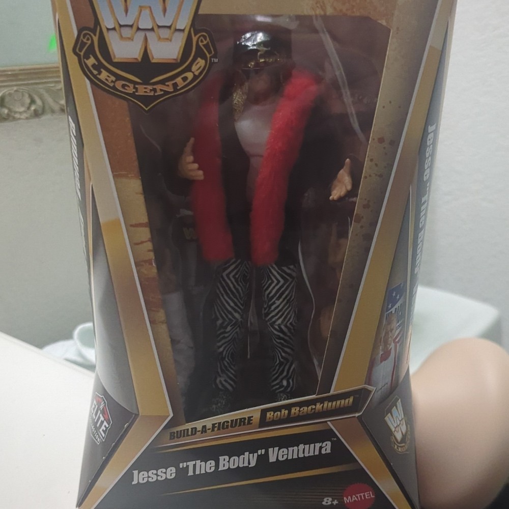 Mattel WWE Legends Series 30 Jesse “The Body” Ventura Figure Build-A-Figure