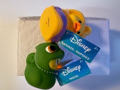 Disney Duckalooza TANGLED RAPUNZEL & PASCAL Rubber Duck 2.75″ – 3″ NWT