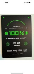 POP MART Mega Space Molly 100% Series 2 – PATRICK STAR – 100% Authentic Open Box