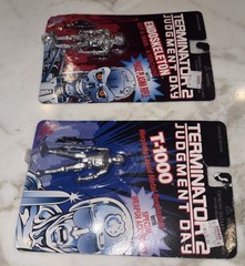 VTG 1995 Terminator 2 Judgement Day Action Figure – T-1000 & Endoskeleton – New!