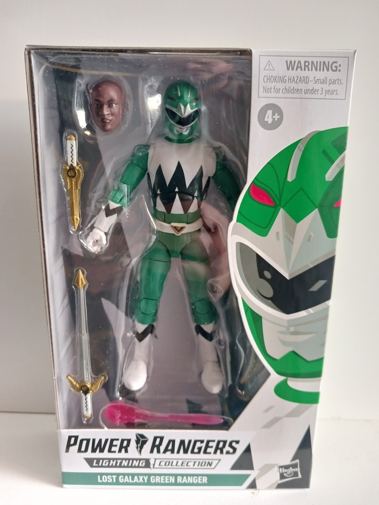 Power Rangers Lightning Collection Lost Galaxy Green Ranger 6″ NEW CASE FRESH!!!