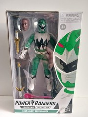 Power Rangers Lightning Collection Lost Galaxy Green Ranger 6″ NEW CASE FRESH!!!