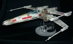 Hasbro Star Wars X-wing Laser cut acrylic display stand TVC Biggs Luke Antoc
