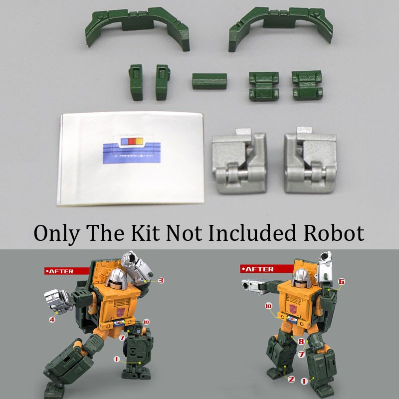 GO BETTER Filler Upgrade kit For Retro G1 Brawn Filling Parts Accessories