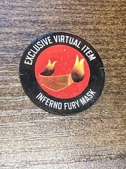 Roblox Inferno Fury Mask | Virtual Item | Code Only | Fast Shipping