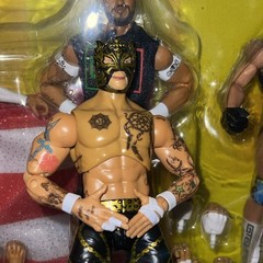 Penta El Zero M & Rey Fenix Unrivaled Series 6 Figure Lot Lucha Bros AEW WWE