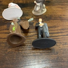 Vtg Anastasia Lot Bartok Rasputin Dimitri PVC Figures 1997 Fox Cake Toppers