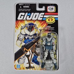 GI Joe 25th Anniversary Snow Serpent Cobra Polar Assault NEW Package wear*