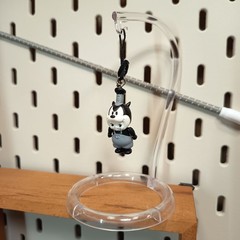 KEWPIE Baby as STEAMBOAT WILLIE PETE 1″ Mini Figure KEYCHAIN CHARM Toy Miniature