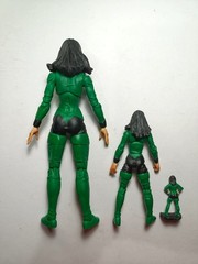 SHRINGKING VIOLET figure custom JSA JLA DC Classic universe titan Direct marvel