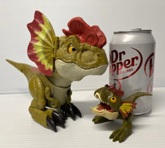 Jurassic World Dominion Uncaged Rowdy Roars & Wild Pop Up Dilophosaurus VIDEO