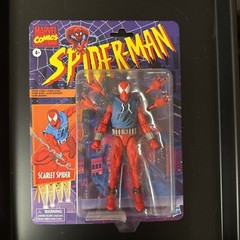 Marvel Legends Action Figure Spider-Man Retro Scarlet Spider 6 In Hasbro MOC USA