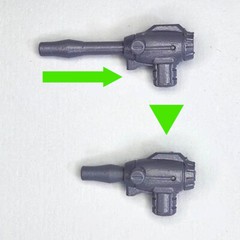 3D DIY Retractable Gun Upgrade Kit For Kingdom NFLX Bumblebee Accessories