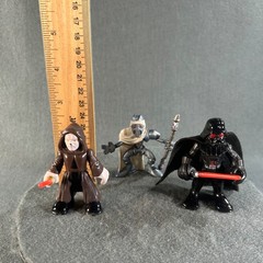 Star Wars Galactic Heroes Darth Vader Sidious Palpatine MagnaGuard Figure Lot