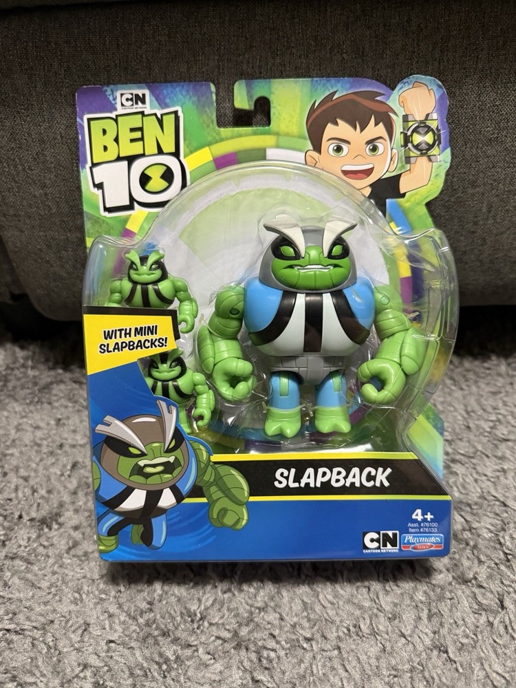 Ben 10 Slapback (2018) Playmates Action Figure SEALED NEW Toy