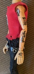 Elphonso Lam & Three Zero Band Punk SID 12″ Action Figure In Box Anarchy