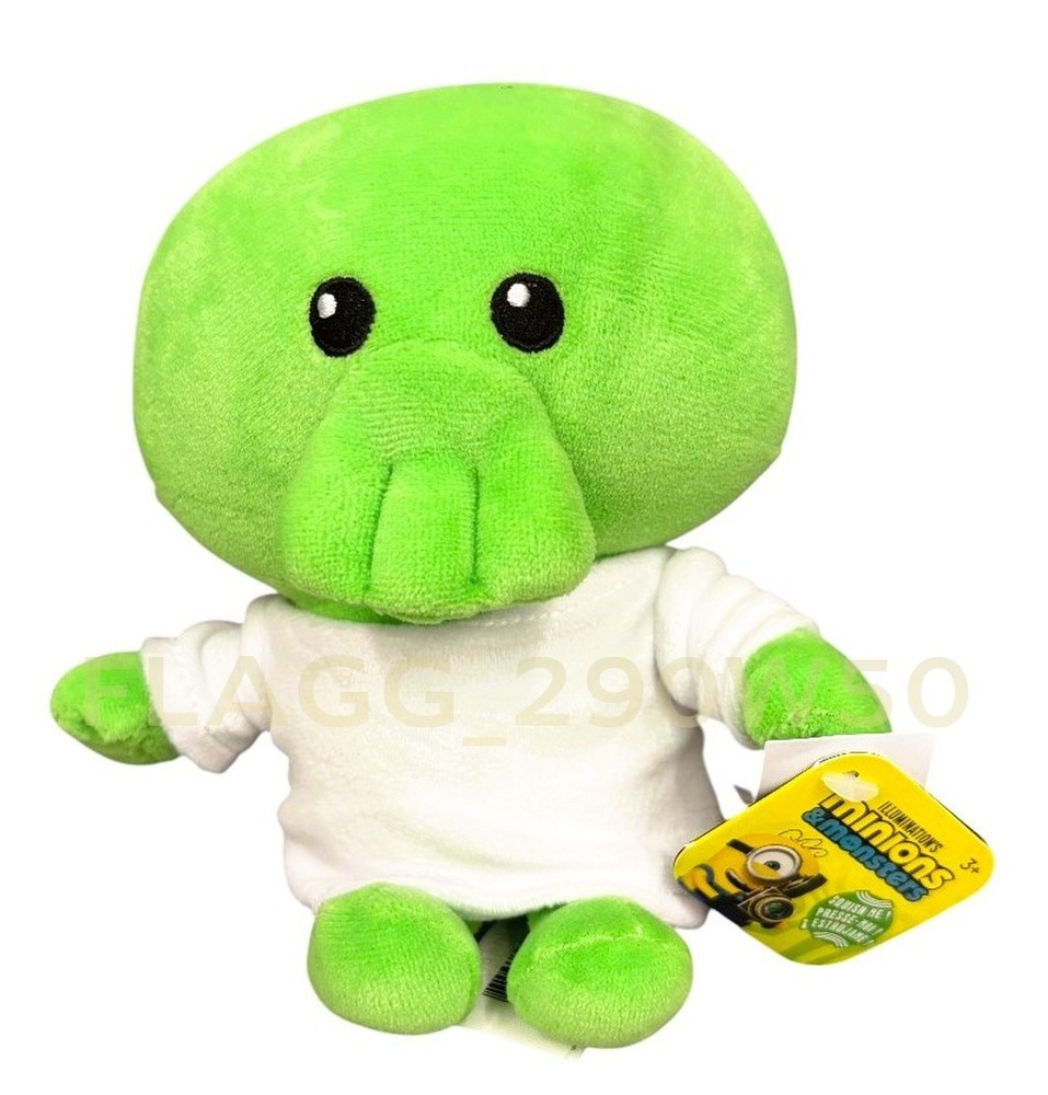 Illumination’s Minions & Monsters Movie GOOMI Squooshy Bean Plush Figure *READ*