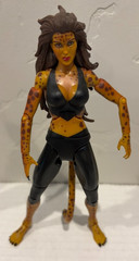 3 DIFF DC Universe 2009 Cheetah Figures 6″ Wave 13, Black Suit Variant 4″ Mattel