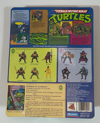 New Sealed Playmates TMNT Leonardo 1988 10 Back Teenage Mutant Ninja Turtles