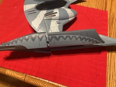 Vintage 2010 HASBRO Star Wars Clone Wars Hyena -class Droid Bomber/+all Parts