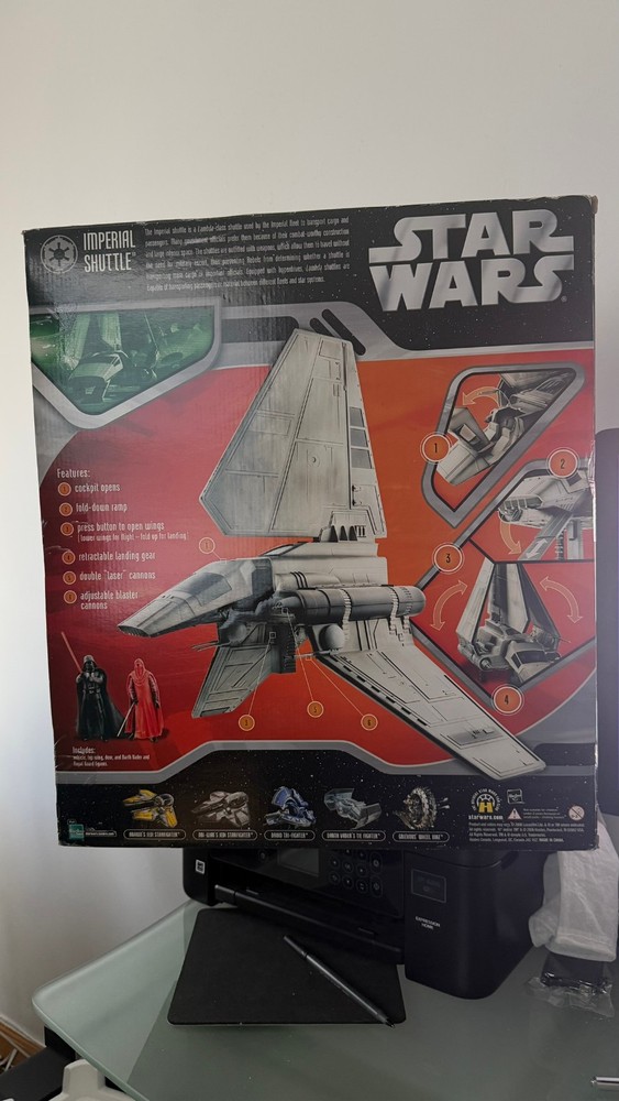 Star Wars Saga Collection Imperial Shuttle Tydirium Vehicle Target 2006 Hasbro