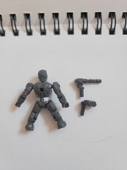 Mega Blocks Construx War Machine | SERIES 1 | Marvel | DOES NOT HAVE CHEST PIECE