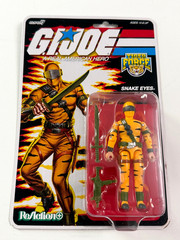 G.I. JOE Tiger Force Snake Eyes 3.75″ Super7 ReAction+ O Ring Figure Exclusive