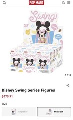 Pop Mart Disney Swing Figures / Cake Toppers – New OPEN BOX Full Case Set Of 9