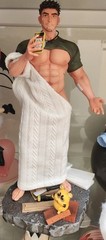 Worker Kevin Resin Statue 1/6 Scale Painted GK Model Decoration Figure Ornament