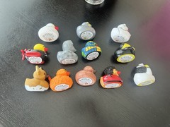 12 NEW Animolds Quack Pack Lot Rubber Ducks Texas Jackson Tempura Quackson