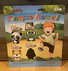 New Obvious Plant Trample Him Derek Frog Plush Figure Internet Meme Art Toy /300