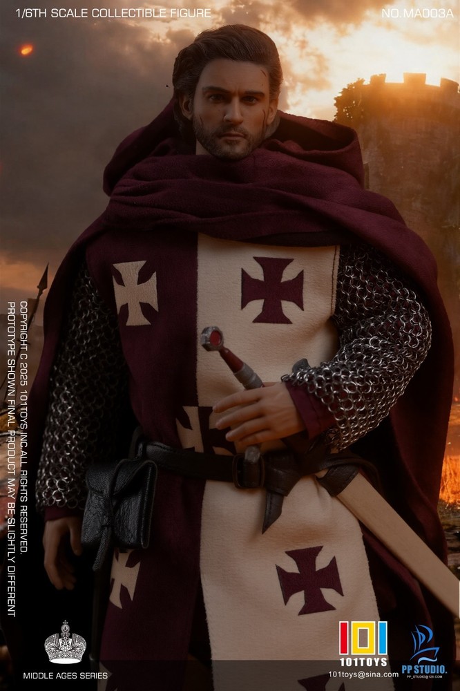 101TOYS MA003A Medieval Knight Heavenly Kingdom Dynasty Balian 1/6 Figure