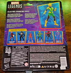 Spider-Man Marvel Legends Retro Electro Francine Frye 6″ Figure NEW Hasbro 202Ma