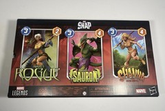 Savage Land 3 Pack SDCC Marvel Legends Gamer SNAP Rogue Shanna Sauron MISB USA