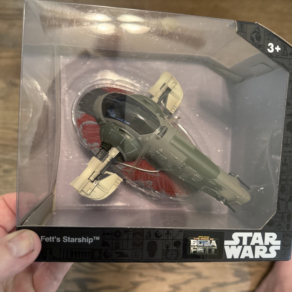 TOY STAR WARS BOBA FETT STARSHIP Squadron Series Die Cast