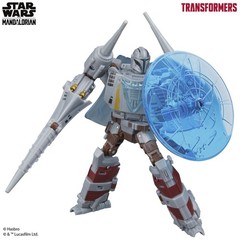 Transformers Collaborative Star Wars: The Mandalorian N-1 Starfighter, 7.5”