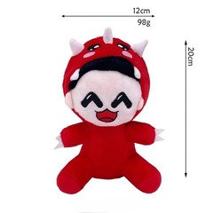 Omz Plush 7.8″ Omz Plushie Game Player Soft Plush Toy Cute Hug Pillow