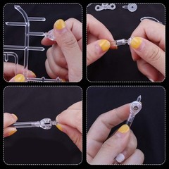 10pcs Action Figure Display Stand Holder Base