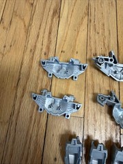 Vtg Bandai 1999 Power Rangers Lost Galaxy Armored Red Ranger Parts Weapons Lot